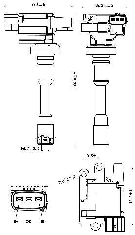 04640-001 - IGNITION COIL