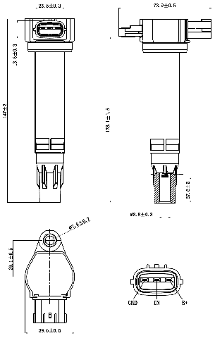 04640-002 - IGNITION COIL