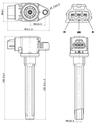 04640-005 - IGNITION COIL