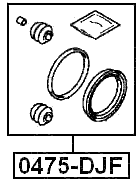 0475-DJF - FRONT BRAKE CALIPER REPAIR KIT (SET FOR ONE SIDE)