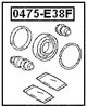 0475-E38F - FRONT BRAKE CALIPER REPAIR KIT (SET FOR ONE SIDE)