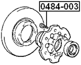 0484-003 - WHEEL STUD