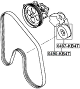 0487-KB4T - PULLEY TENSIONER KIT