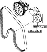 0490-KB4T - BELT TENSIONER