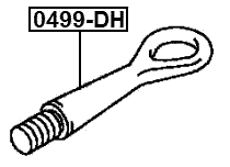 0499-DH - TOW HOOK