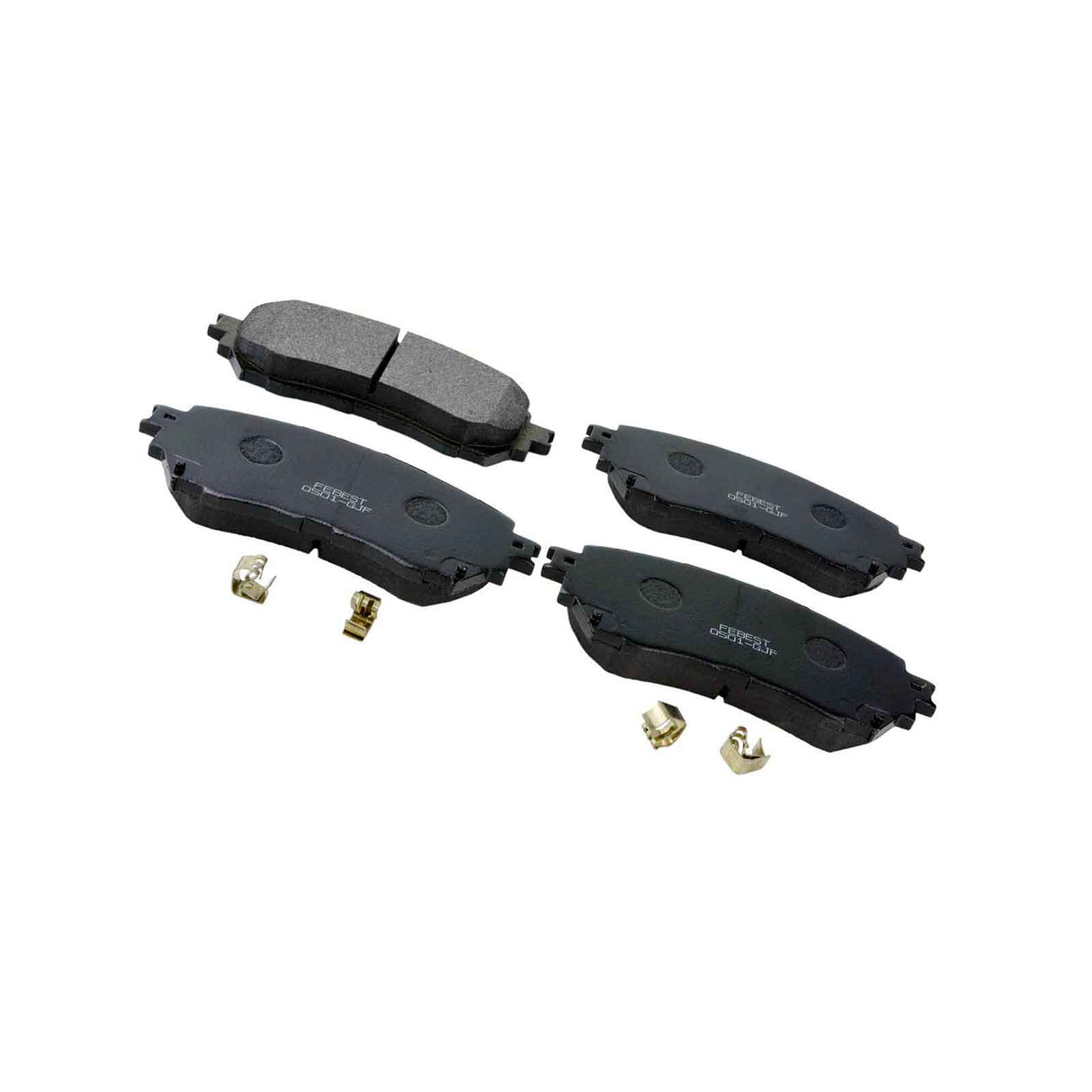 0501-GJF - PAD KIT, DISC BRAKE, FRONT Braking System, Brake Pads