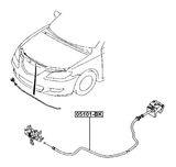 05101-BK - CABLE ASSEMBLY HOOD LOCK CONTROL