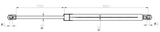 05117-003 - BOOT GAS STRUT L494/635N