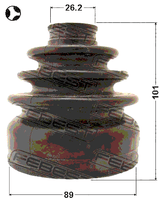 0515-CX7T - BOOT INNER CV JOINT KIT 89X101X26.2