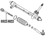 0522-MZ2 - STEERING TIE ROD