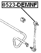 0523-DEMNF - FRONT STABILIZER LINK / SWAY BAR LINK