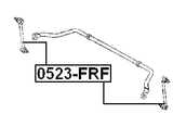 0523-FRF - FRONT STABILIZER LINK / SWAY BAR LINK