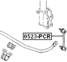 0523-PCR - REAR STABILIZER LINK