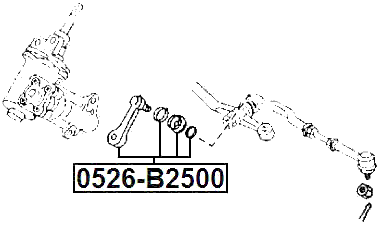 0526-B2500 - PITMAN ARM