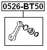 0526-BT50 - PITMAN ARM