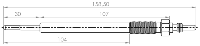05642-004 - GLOW PLUG
