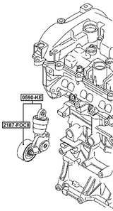 0590-KE - BELT TENSIONER