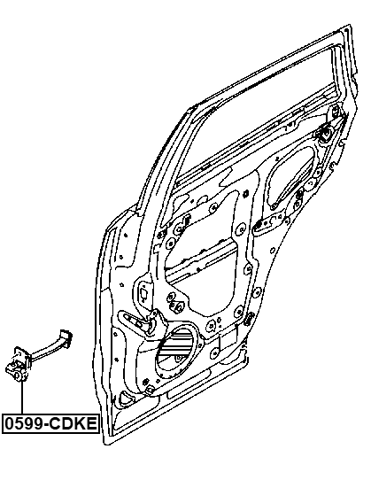 0599-CDKE - DOOR CHECK