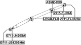 0715-JB420SA - DRIVE SHAFT CV JOINT BOOT