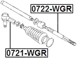 0722-WGR - STEERING TIE ROD