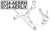 0724-AERLH - LEFT FRONT ARM