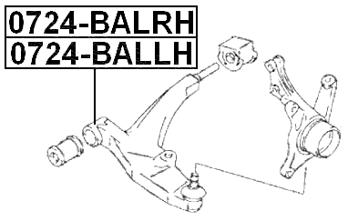 0724-BALRH - RIGHT FRONT ARM