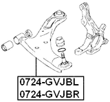 0724-GVJBL - LEFT FRONT ARM