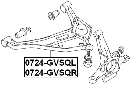 0724-GVSQL - LEFT FRONT ARM