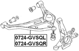 0724-GVSQR - RIGHT FRONT ARM