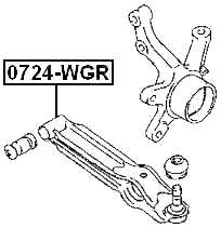 0724-WGR - FRONT LOWER ARM