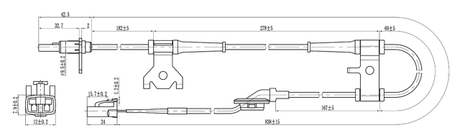 07606-004 - ABS SENSOR FRONT RIGHT