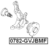 0782-GVJBMF - FRONT WHEEL HUB