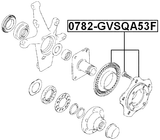 0782-GVSQA53F - FRONT WHEEL HUB