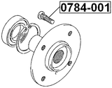 0784-001 - WHEEL STUD