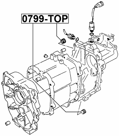 0799-TOP - OIL CASING DRAIN PLUG