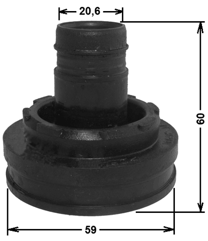 0815-LEGSA - DRIVE SHAFT CV JOINT BOOT 59X60X20.6