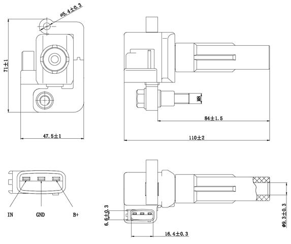 08640-001 - IGNITION COIL