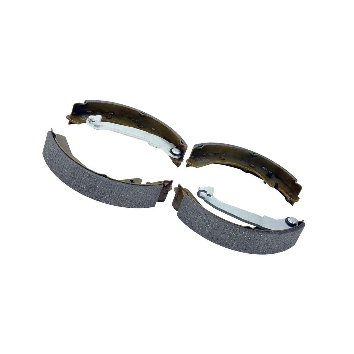 1002-M200R - SHOE KIT, REAR BRAKE (WITH PARKING BRAKE LEVER) Braking System, Brake Pads