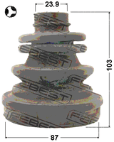 1015-J200T - BOOT INNER CV JOINT KIT 87X103X23.9