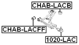 1020-LAC - BALL JOINT FRONT LOWER ARM