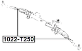 1022-T250 - STEERING TIE ROD