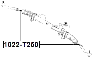 1022-T250 - STEERING TIE ROD