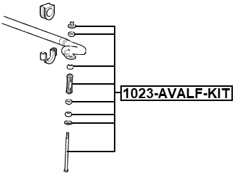 1023-AVALF-KIT - FRONT STABILIZER LINK / SWAY BAR LINK