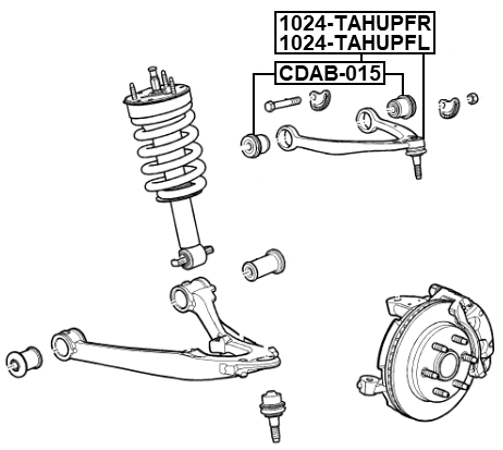 1024-TAHUPFR - RIGHT UPPER FRONT ARM