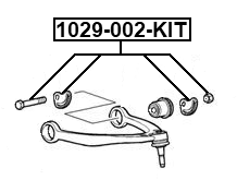 1029-002-KIT - REPAIR KIT, CAMBER ADJUSTING ECCENTRIC BOLT