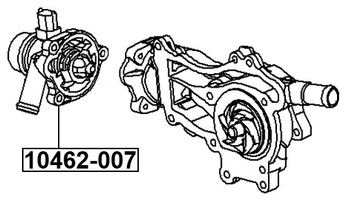 10462-007 - THERMOSTAT 103C
