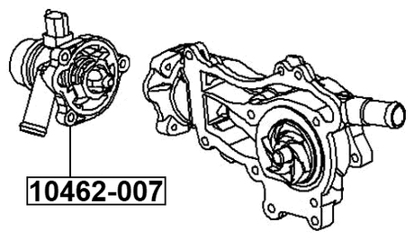 10462-007 - THERMOSTAT 103C