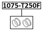 1075-T250F - FRONT BRAKE CALIPER REPAIR KIT (SET FOR TWO SIDES)