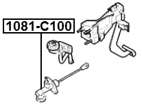 1081-C100 - CLUTCH MASTER CYLINDER