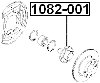 1082-001 - FRONT WHEEL HUB